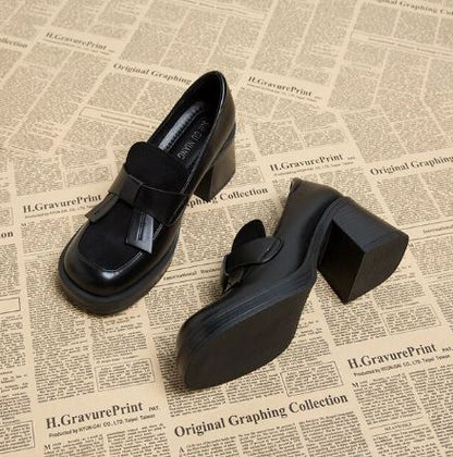 Qeira Shoes | Damskie buty z grubej skóry
