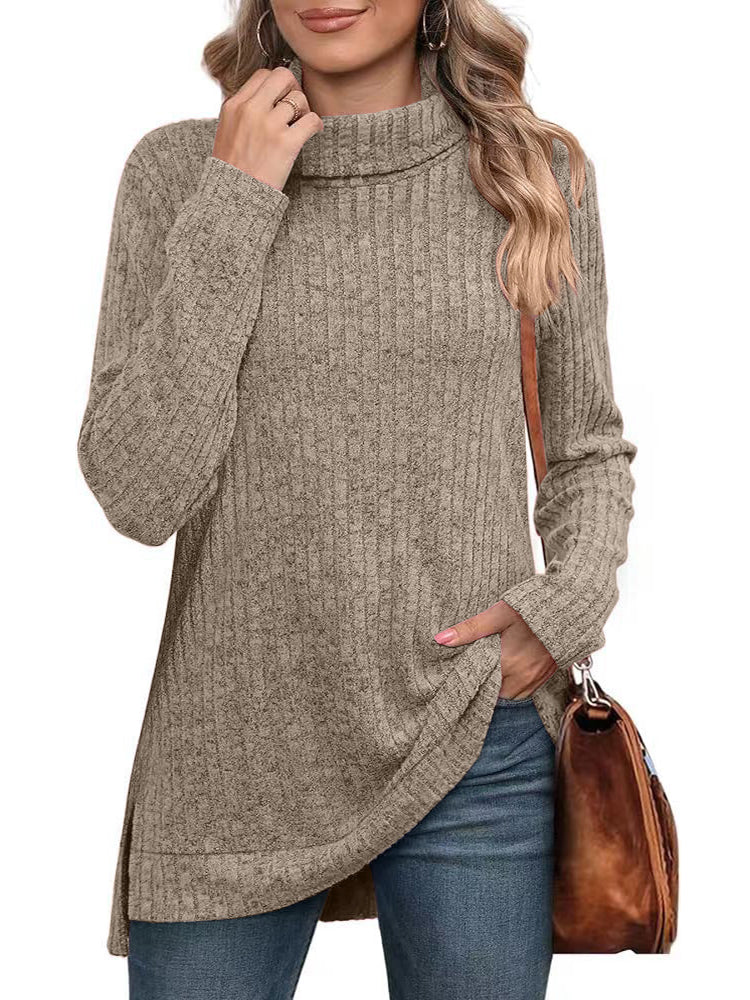Alani - Elegancki dzianinowy sweter z golfem dla kobiet