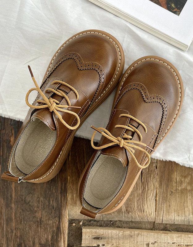 Buty Helene | Szerokie oksfordki w stylu brogue