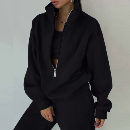 Heidi-Mode | Stylowy elegancki dres [kurtka + spodnie]