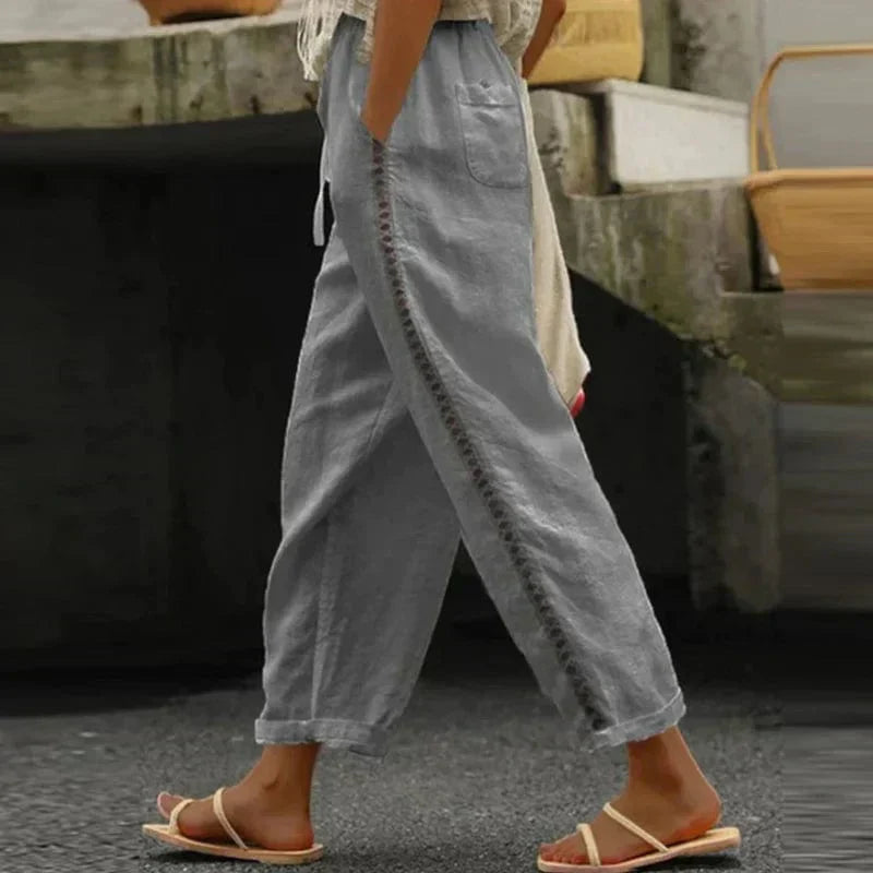 Letnie spodnie boho - Vala