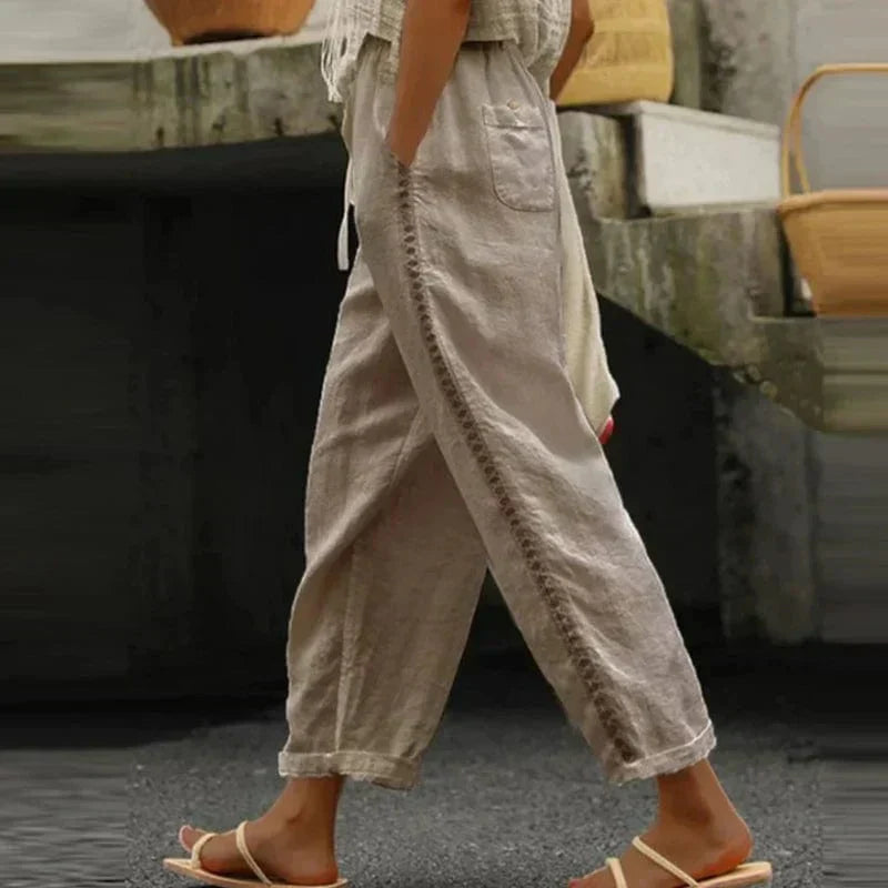 Letnie spodnie boho - Vala