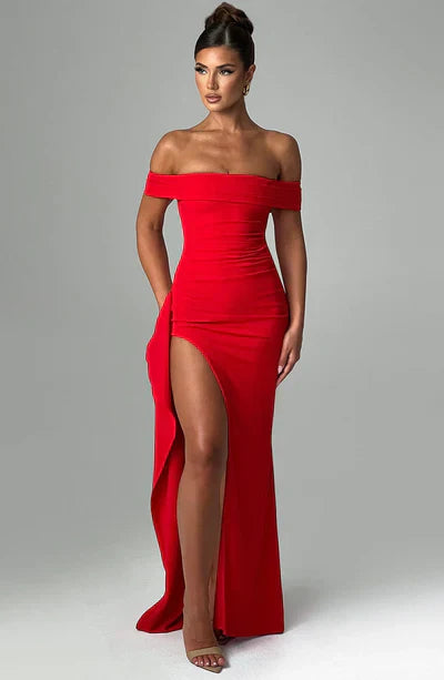 Olivia - Elegancka sukienka maxi