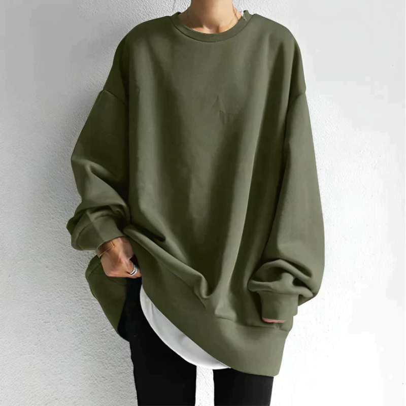 Bluza damska Shanna | Oversized Pullover Sweatshirt