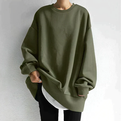 Bluza damska Shanna | Oversized Pullover Sweatshirt