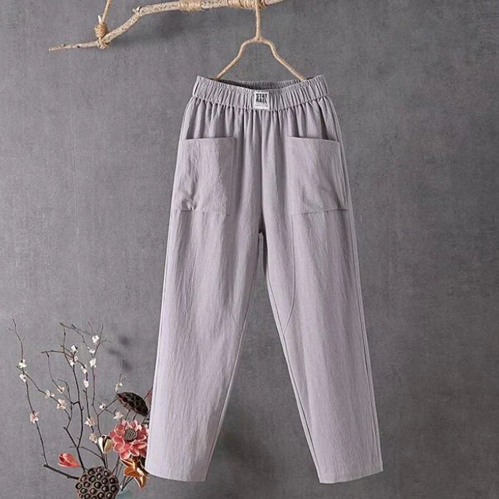 Bawełniane spodnie Casual