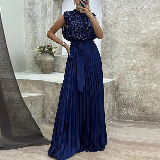 Lena - Eleganckie sukienki wieczorowe z zakładkami