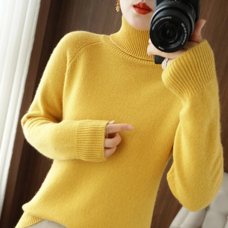 Boutique - Miękki i wygodny kaszmirowy sweter z dzianiny