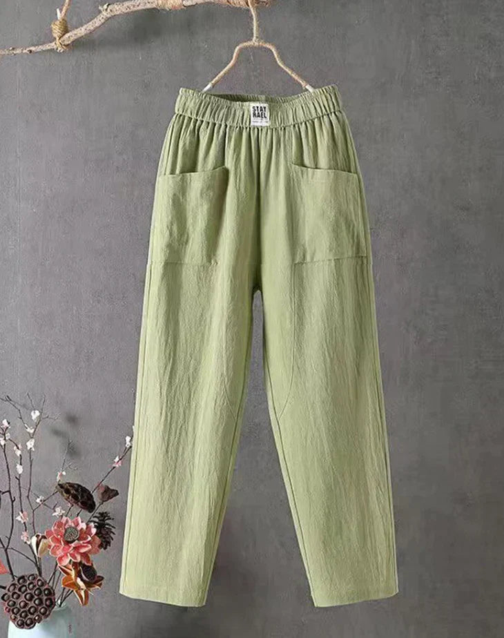 Bawełniane spodnie Casual