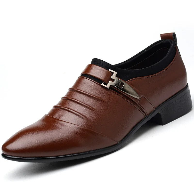 Yelmer Shoes | Męskie skórzane buty z klamrą