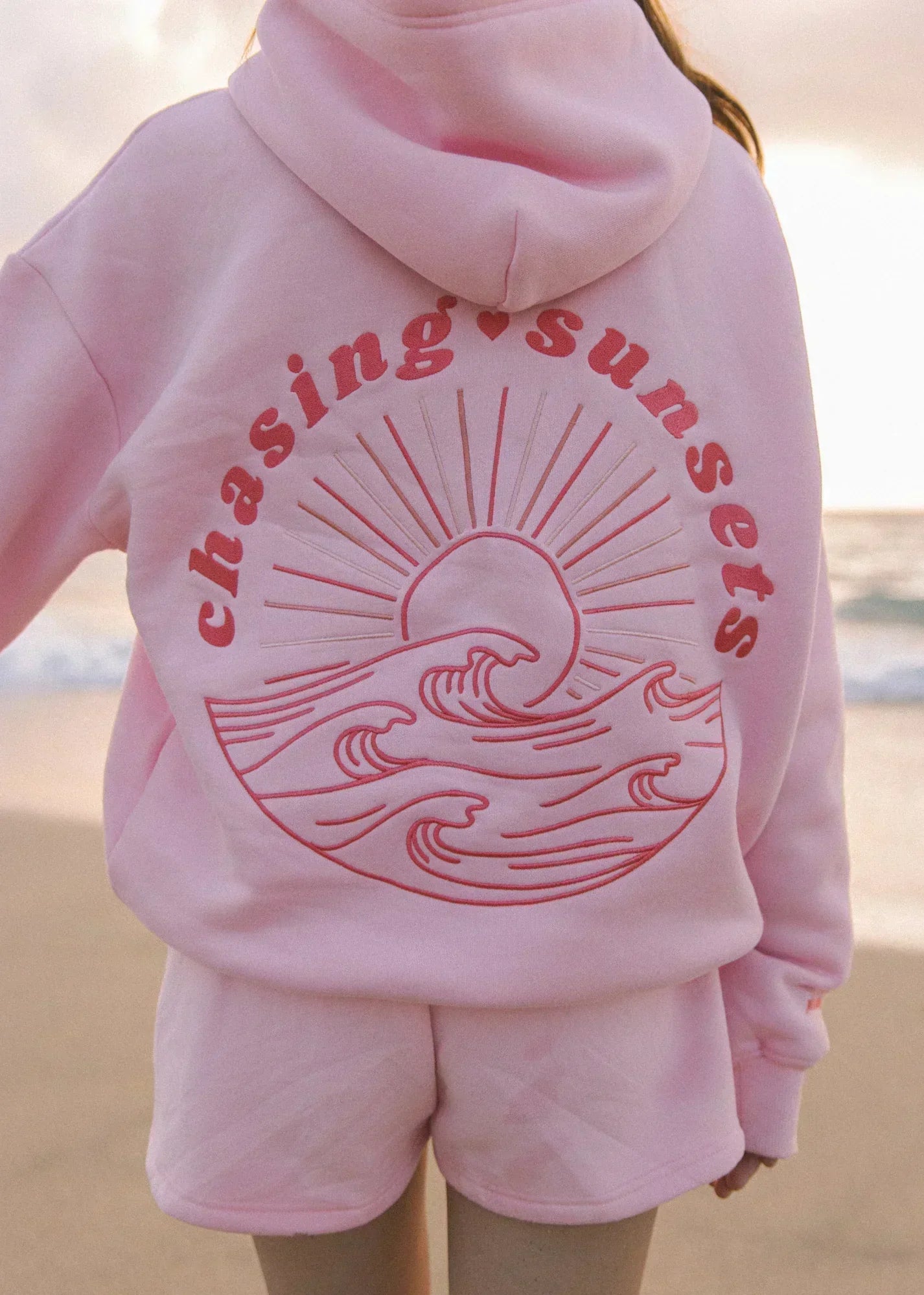 Bluza z kapturem Waele | Chasing Sunsets Graphic Hoodie