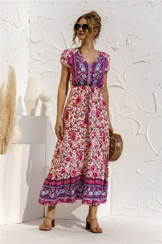 "Florella" designerska sukienka boho