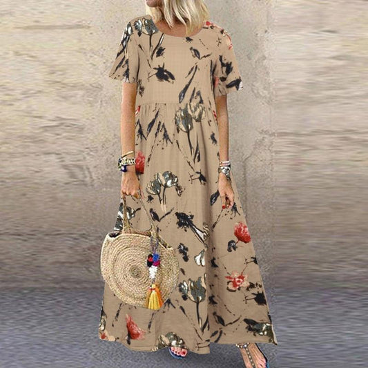 "Zea" designerska sukienka maxi