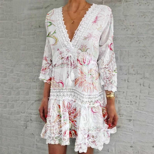 "Lenora" designerska sukienka boho