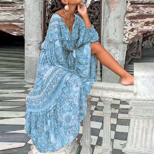 "Mirabella" Elegancka sukienka maxi