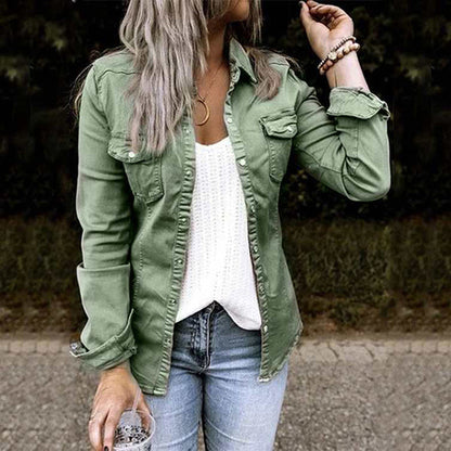 Claire - Elegancka kurtka dżinsowa dla kobiet