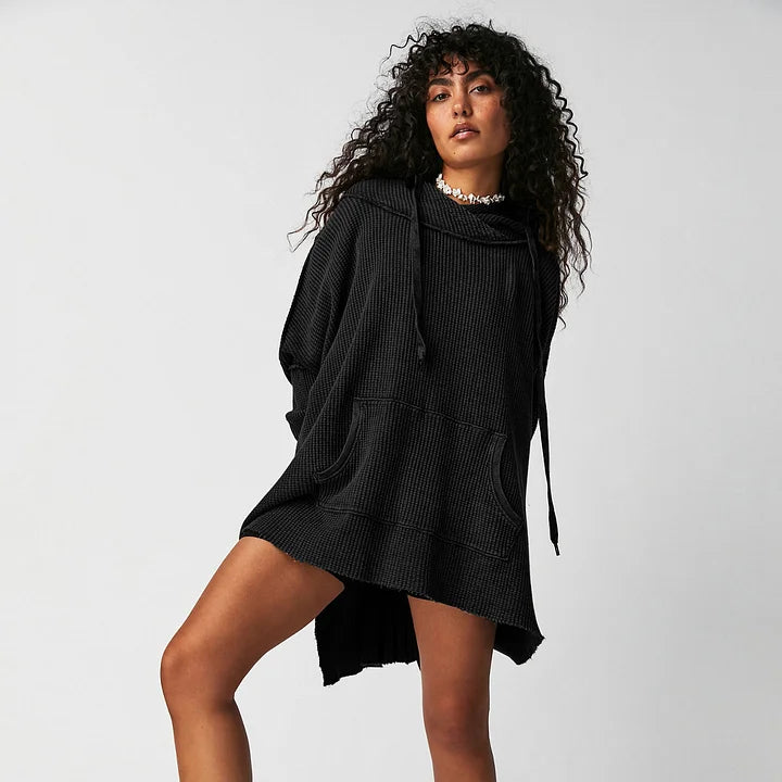 Bluza z długim rękawem Shanna | Waffle Fabric