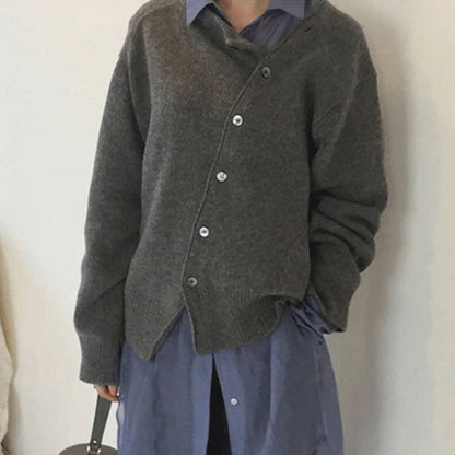 Uddy Cardigan | Luksusowy kaszmirowy płaszcz z guzikami