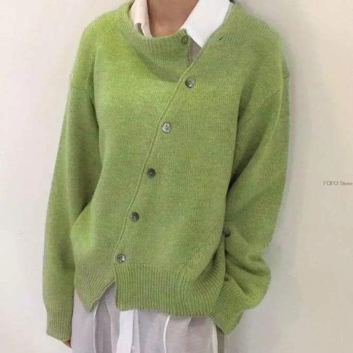 Uddy Cardigan | Luksusowy kaszmirowy płaszcz z guzikami