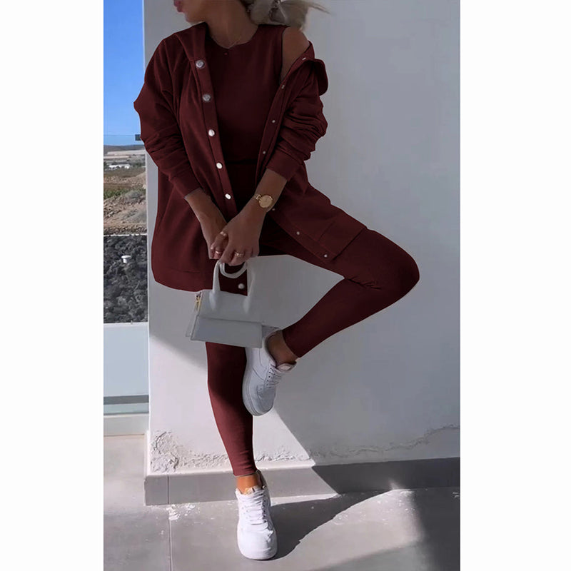 Zafirah - Elegancki sweter i legginsy dla kobiet