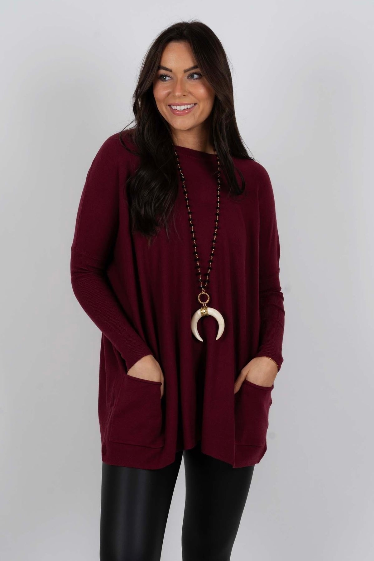 Belitha - Klasyczny sweter oversize dla kobiet
