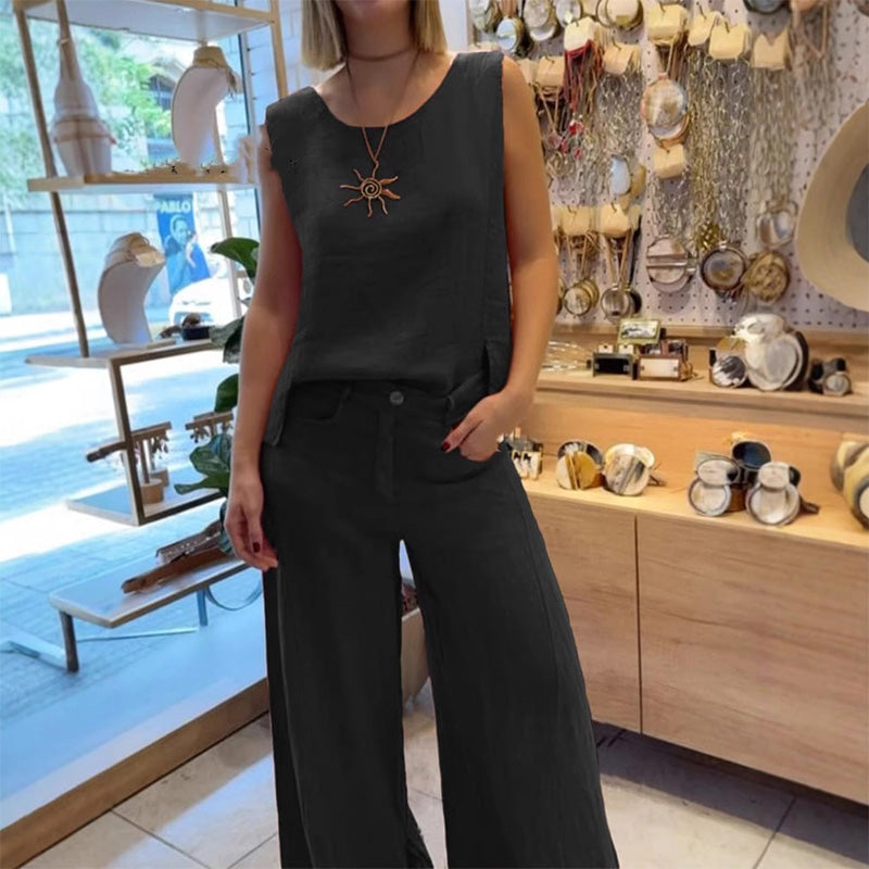 Taliowane i eleganckie spodnie