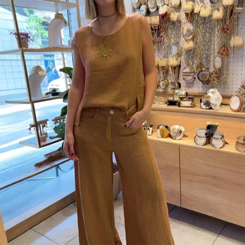 Taliowane i eleganckie spodnie