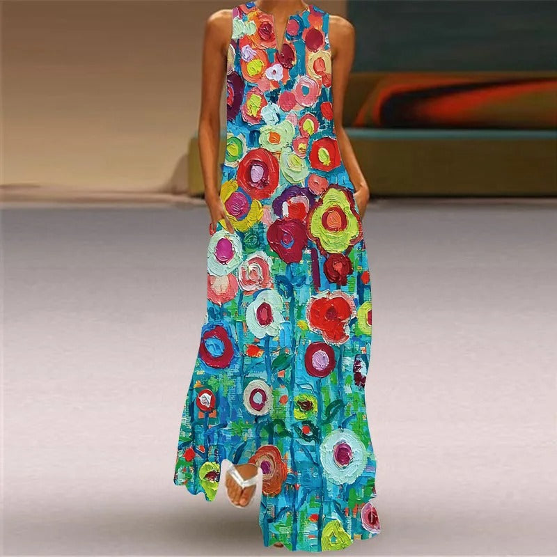Emma - Dywanik z nadrukiem w stylu retro