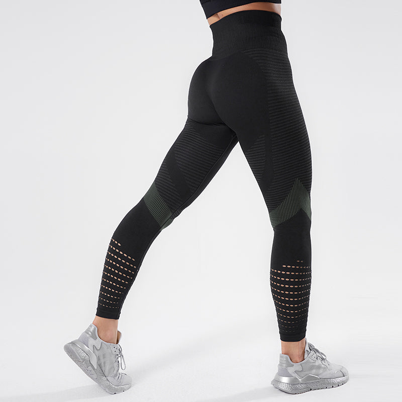 Aurélie - Legginsy sportowe z wysokim stanem