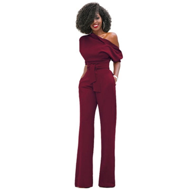 Isabelle - Elegancki kombinezon bodycon