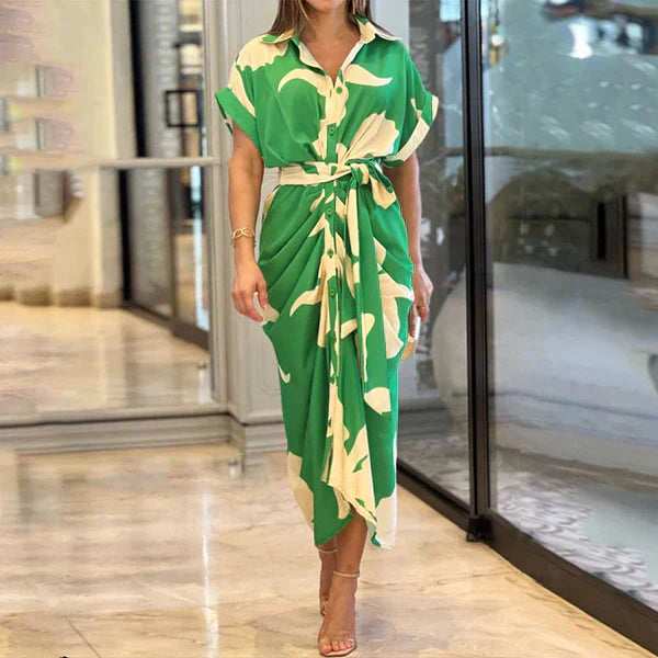 Leny - Casualowa elegancka sukienka na lato